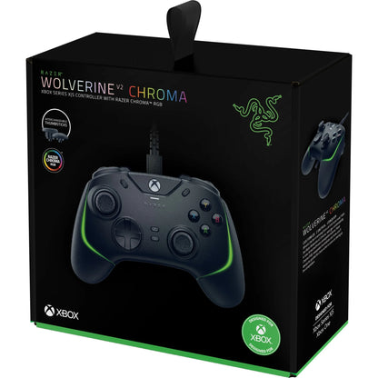 Wolverine V2 Chroma Wired Gaming Controller Xbox Series X|S Controller Black